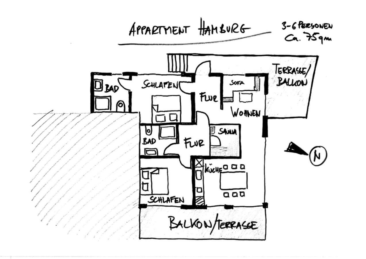 Ferienwohnung Haus Galgenul Sankt Gallenkirch Exterior foto